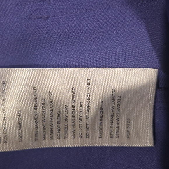 Figs Technical Collection Purple Scrub Set - Picture 7 of 7